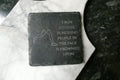 Funny Running Slate Coaster, Runner Gift