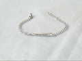 Personalised Men's / Unisex Tag Bracelet with name / initials / short message
